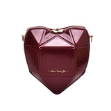 Xpoko Fashion Bags Geometric heart-shaped bag