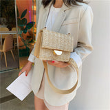 Xpoko Fashion Bags Woven small square bag