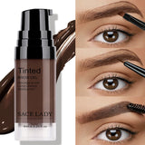 Xpoko 6 Colors Liquid Eyebrow Cream Long Lasting Sweat-proof Cosmetics Tools Eyebrow Cream Makeup Enhancers Tint Gel Eyerow Make Up