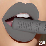 Xpoko Makeup Lipstick Matte Lipstick Brown Nude Black Color Liquid Lipstick Lip Gloss Matte Batom Matte Maquiagem Makeup