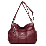 Xpoko Back to School Brand Leather Sac Handbags Women Bags Designer Shoulder Crossbody Hand Bags For Women 2023 Purses And Handbags