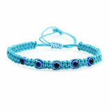 Xpoko New Evil Eye Braided Bracelet For Women Men Friends Turkish Thread Handmade Prayer Lucky Charm Bracelet Bangles Jewelry Gifts