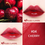 Xpoko Moisturizing Liquid Lipstick Jelly Lasting Cherry Red Pink Lip Gloss Sexy Non Sticky Cup Lip Tint Korean Lips Makeup 5 Colors