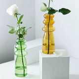 Xpoko Scandinavian Threaded Shaped Vase