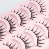 Xpoko Natural Curled A-type False Eyelashes Christmas Thanksgiving gifts