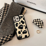 Xpoko Plush Embroidered Briquettes Phone Case