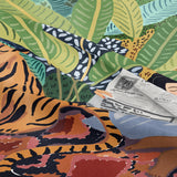 Xpoko Jungle Tiger & Girl Wall Tapestry