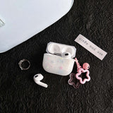 Xpoko Cartoon stars colorful shell for apple airpods 1 pro 2nd 2 3 wireless bluetooth charging box matte cute earphone case