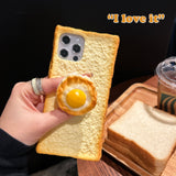 Xpoko Fun Toast Phone Case Christmas Thanksgiving gifts