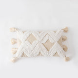 Xpoko Bohemian Geometry Tufted Pillow