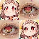 Xpoko 1pair Yashiro Nene Cosplay Colored Contact Lenses 12months