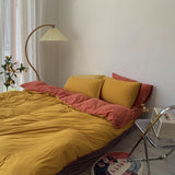 Xpoko Two-Toned Aesthetic Bedsheet Set