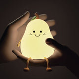 Xpoko Kawaii Cartoon Pear Night Light Christmas Thanksgiving gifts