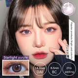 Xpoko 2Pcs/Pair starlight Series Colored Contact Lenses Eye Tricolor Contact Lenses moonlight Beautiful pupil Make up Contact Lens