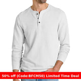 men winter outfits 2024 Spring and Summer New Men's Sweater Button round Neck Long Sleeve Slim Sweater Casual Men's Clothing