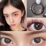 Xpoko Cola Black Contact Lenses