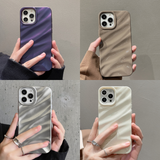 Xpoko Simple Style Wave Pattern Phone Case Christmas Thanksgiving gifts