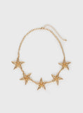 Xpoko Starfish Necklace Gold