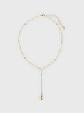 Xpoko Leonidas Lariat Necklace Gold