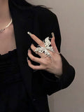 Xpoko Original Statement Butterfly Shape Ring