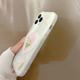 Xpoko Tulip Shell Pattern Phone Case