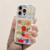 Xpoko Fridge Vegetable Magnetic Card Holder Phone Case