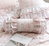 Xpoko Super Cute Lace cushion decorative bedding pillow European candy cushion princess big ruffle desgin lumbar pillow sofa pillows