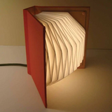 Xpoko Creative LED Folding Book Lamp - Pink