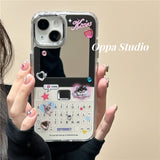 Xpoko Retro Cute Mirror Y2K Phone Case