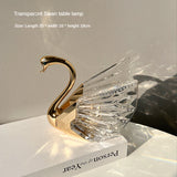 Xpoko Creative Advanced Swan Table Lamp Bedside Lamp