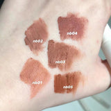 Xpoko Chestnut Mud Soft Velvet Lipstick Christmas Thanksgiving gifts