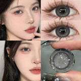 Xpoko Starry Sky Gray 14.5mm Contact Lenses(6months wear)