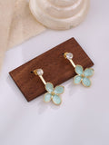 Xpoko Simple Elegance Petal Earrings