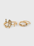 Xpoko Better Together Ring Set Gold