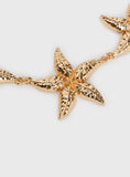 Xpoko Starfish Necklace Gold