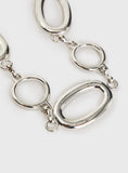 Xpoko Halleck Silver Pendant Chain Belt Silver