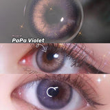 Xpoko 1pair Yashiro Nene Cosplay Colored Contact Lenses 12months