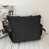 Xpoko back to school Shoulder Bag, Men's Bag, New Trendy Brand, Casual Fashion Crossbody Bag, Simple and Versatile, Student Cargo Backpack Hand Bags