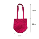 Xpoko back to school Casual Fashion Bag for Women Shopper Handbags Environmental Storage Reusable Shoulder Tote Bag School Bags Girl Designer Bag