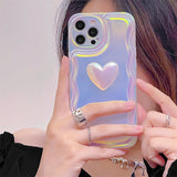 Xpoko Laser Three-dimensional Love Phone Case Christmas Thanksgiving gifts