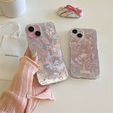 Xpoko Pink Love Water Ripples Phone Case