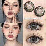 Xpoko Cold Light Gray 14.5mm Contact Lenses(6months wear)