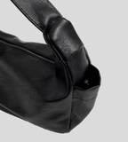 Xpoko BLACK LEATHER SHOULDER BAG