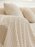Xpoko Anti-cat Scratch Winter Plush Sofa Blanket