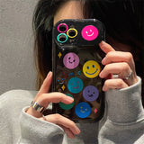 Xpoko Kawaii Smiley Mirror Holder iPhone case Christmas Thanksgiving gifts