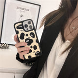 Xpoko Plush Embroidered Briquettes Phone Case