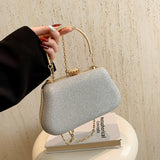 Xpoko back to school Luxury High Design Women Evening Bag Brand Party Banquet Glitter Bag for Ladies Wedding Clutch Handbag Shoulder Bag Chain Bolsas