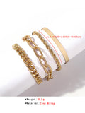 Xpoko Original Cool Statement Chains Bracelet