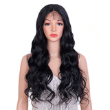 Xpoko Synthetic Lace Front Wig 30"Blonde Honey Brown Body Wave Blonde Wigs For Women Ombre Lace Wig Synthetic Lace Front Wig