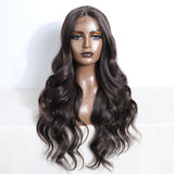 Xpoko Synthetic Lace Front Wig  Brown Wig Long Body Curly Wavy Glueless Wig Lace Wig For Women Lace Front Wig Lace Front Cosplay Wig